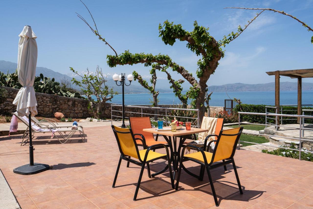 Beachfront Family Villa Katerina With Private Pool, Playground, Bbq & Amazing Sea Views! Petres  Luaran gambar